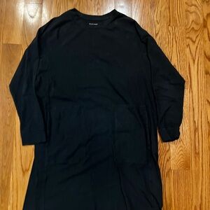 Eileen Fisher Woman’s Black Long Sleeve Tee